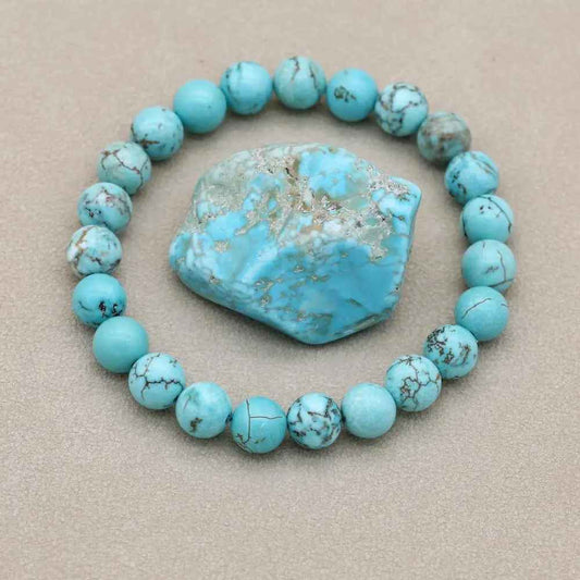 Athanasia - Turkooizen Kralenarmband
